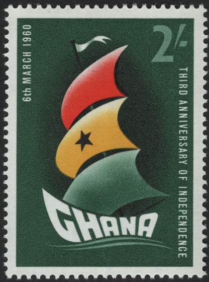 SCG5739 - Ghana 1960 – Third Anniversary of Independence Commemorative Set