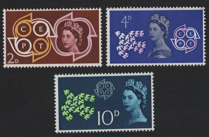 SCG5740 - United Kingdom 1961 CEPT “Europa” Stamp Set