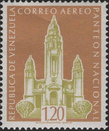 SCG5853 - Venezuela Airmail – National Pantheon Issue (1960s)