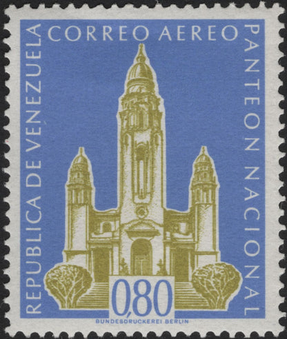 SCG5853 - Venezuela Airmail – National Pantheon Issue (1960s)