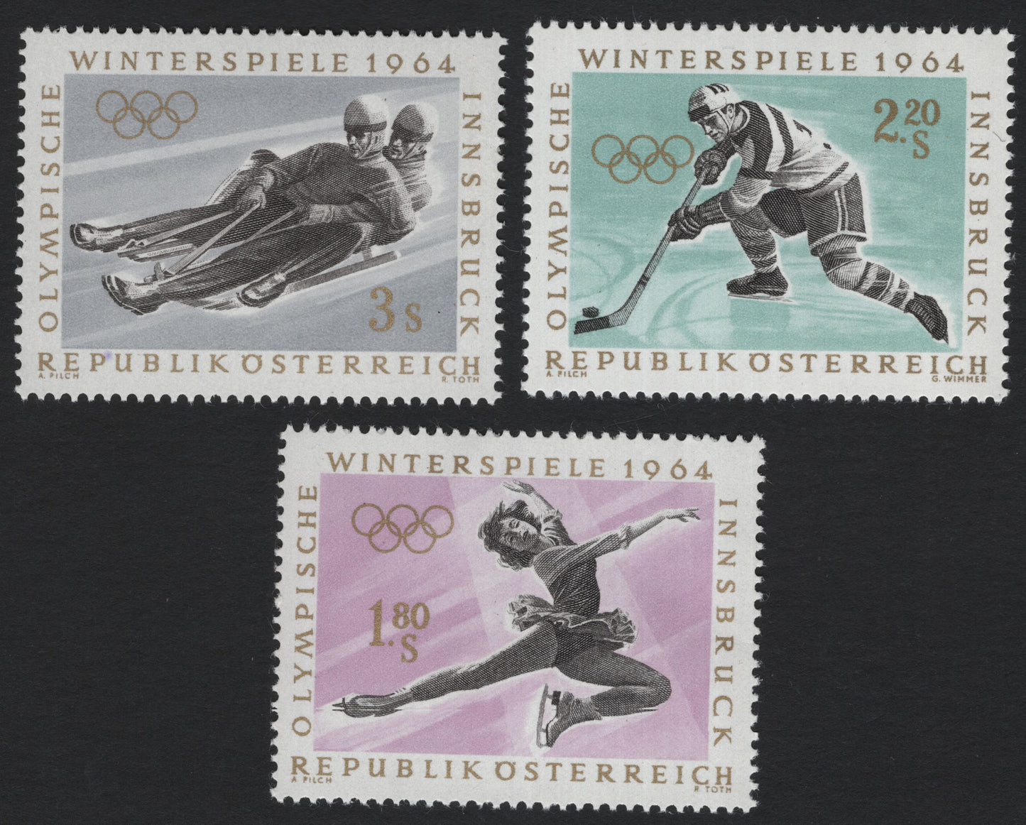 SCG5854 - Austria 1964 Winter Olympics – Innsbruck Games Set