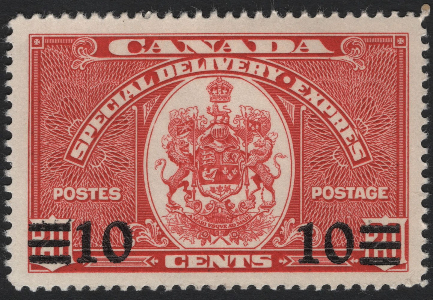 SCG5871 - Canada 1938 Special Delivery Express Overprint – 10 Cents