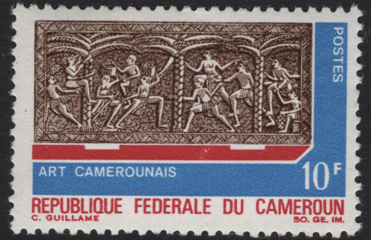 SCG5857 - Cameroon – Traditional Art Reliefs (1960s Issue)