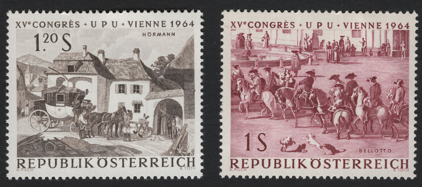 SCG5816 - Austria 1964 – XVth UPU Congress, Vienna