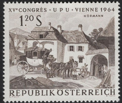 SCG5816 - Austria 1964 – XVth UPU Congress, Vienna