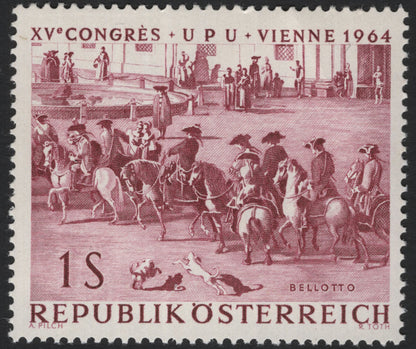 SCG5816 - Austria 1964 – XVth UPU Congress, Vienna