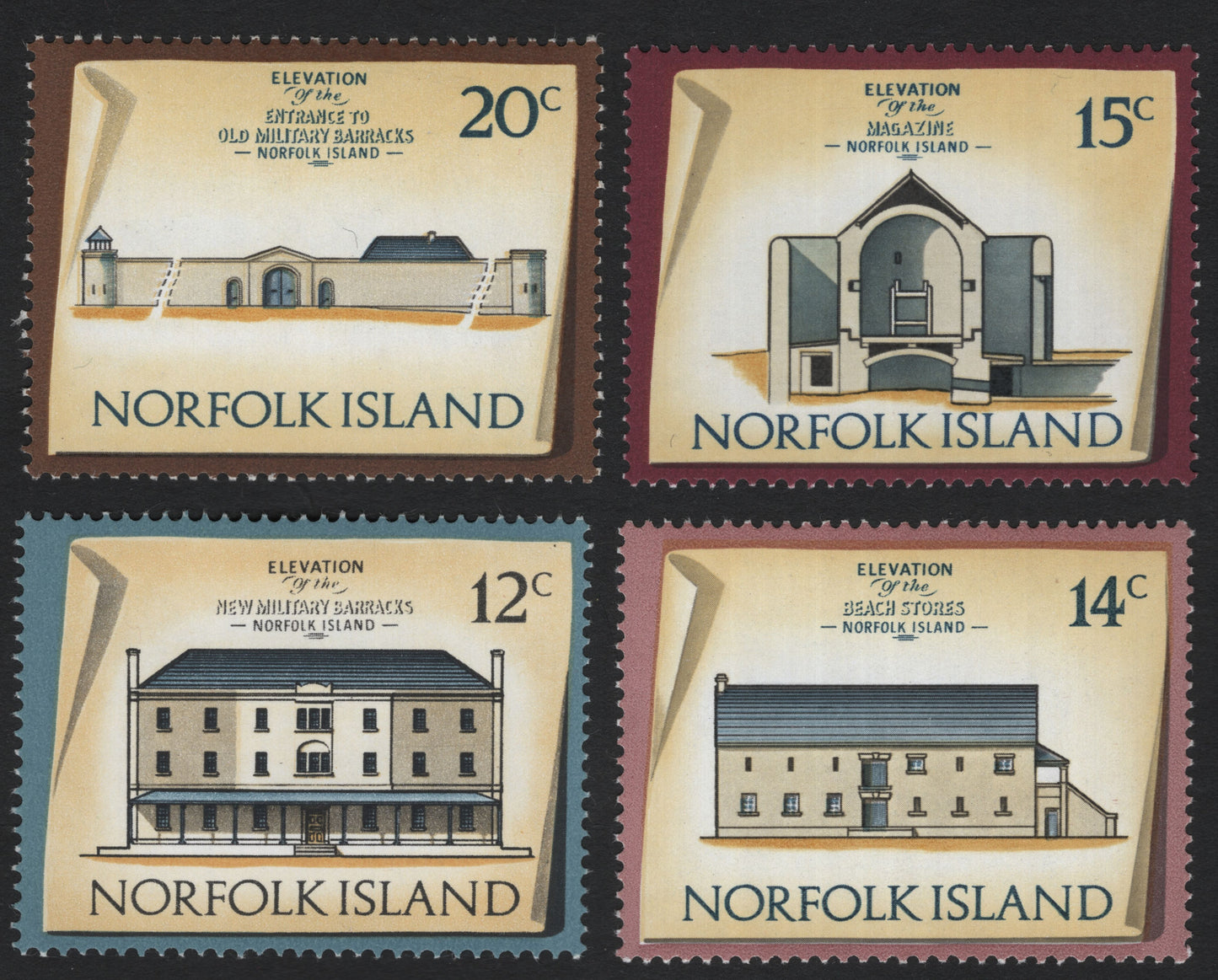 SCG5813 - Norfolk Island – Historic Military Architecture Series