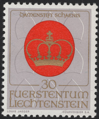 SCG5815 - Liechtenstein 1971 – Abbey and Convent Emblems Series