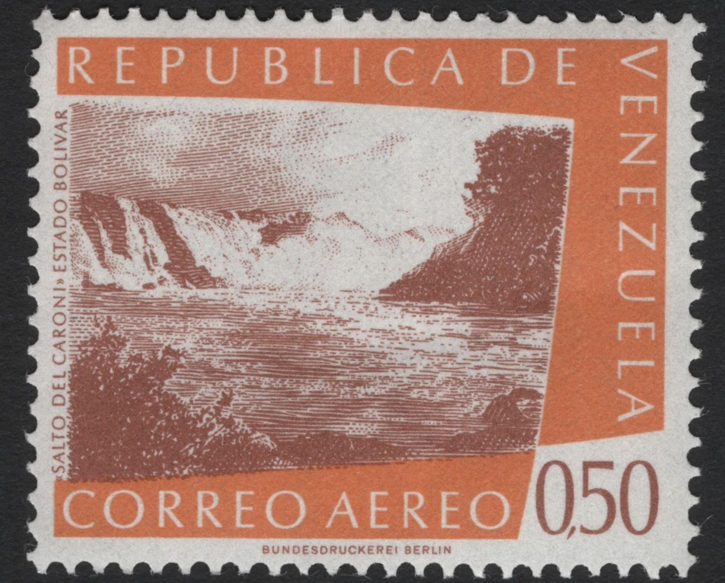 SCG5820 - Venezuela 1958 Airmail Scenic Series