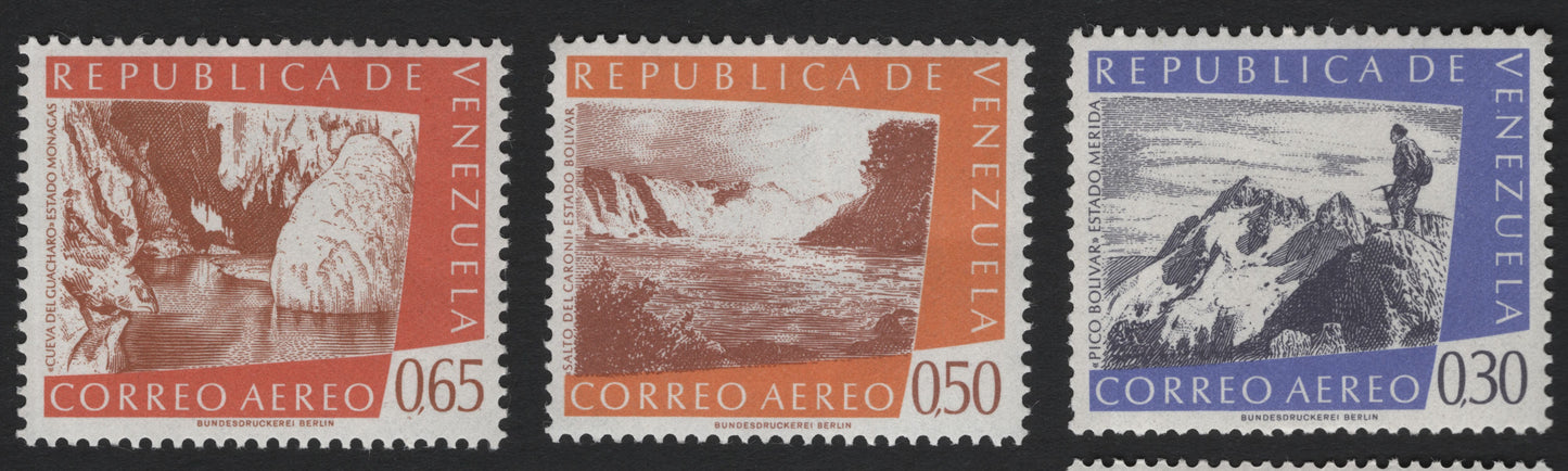 SCG5820 - Venezuela 1958 Airmail Scenic Series