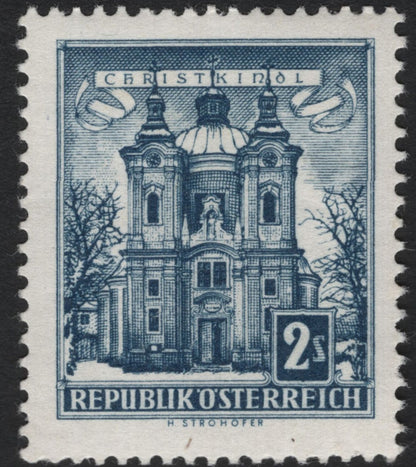SCG5822 - 🇦🇹 Austria – Landmarks Definitive Series (1957–1960)