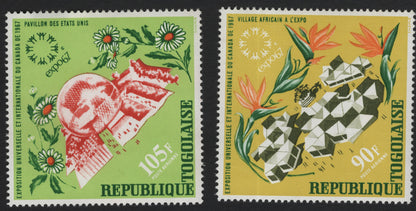 SCG5840 - Togo 1967 Expo 67 Montreal – American & African Pavilions