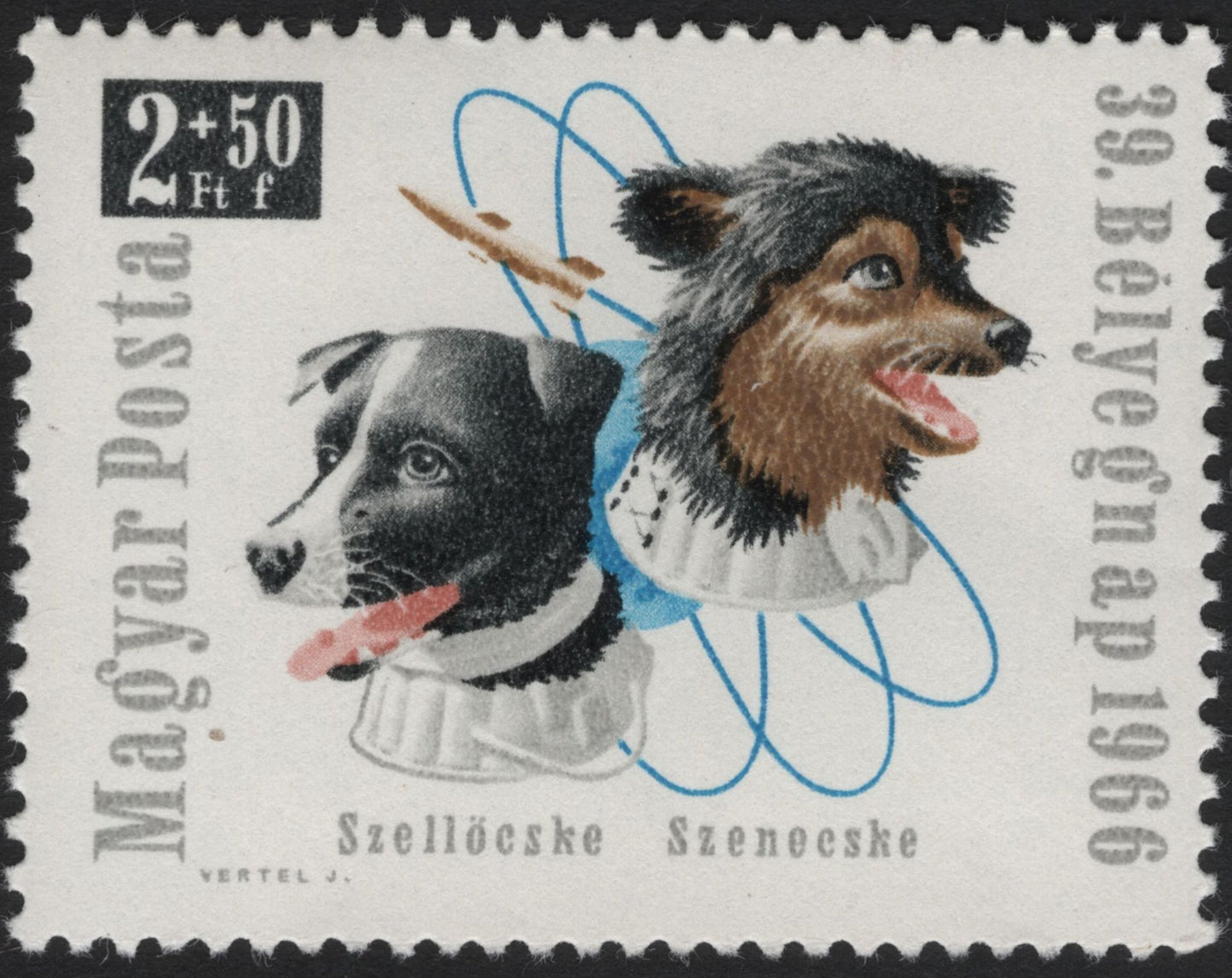 SCG5837 - Hungary 1966 – 39th Stamp Day Semi-Postal Issue