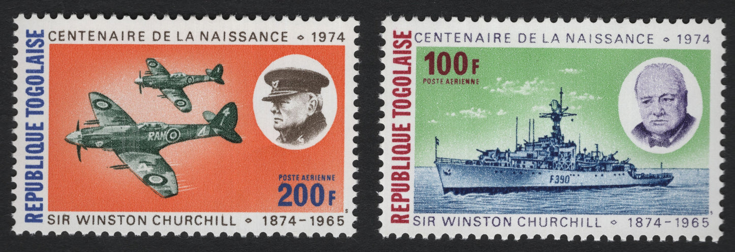 SCG5838 - Togo 1974 – Centenary of Sir Winston Churchill’s Birth