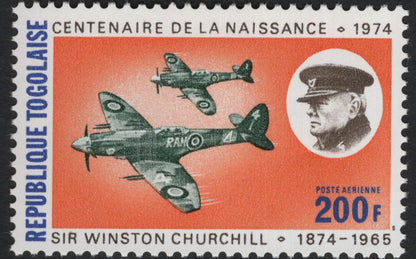 SCG5838 - Togo 1974 – Centenary of Sir Winston Churchill’s Birth