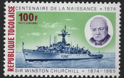 SCG5838 - Togo 1974 – Centenary of Sir Winston Churchill’s Birth