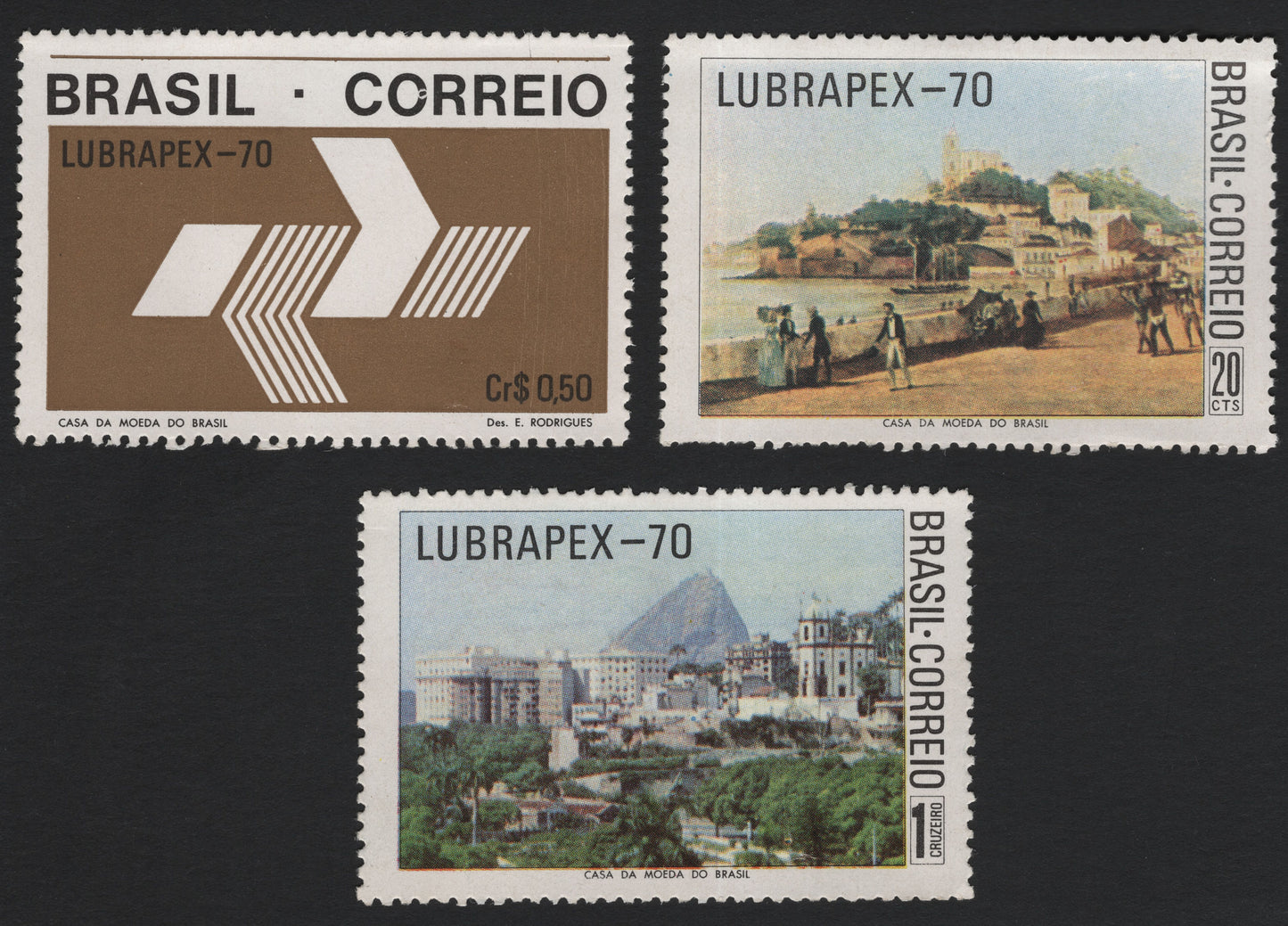 SCG5839 - Brazil LUBRAPEX 1970 – International Philatelic Exhibition Issue
