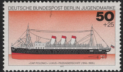 SCG5833 -German Youth Welfare Ship Series (1977) – Deutsche Bundespost Berlin