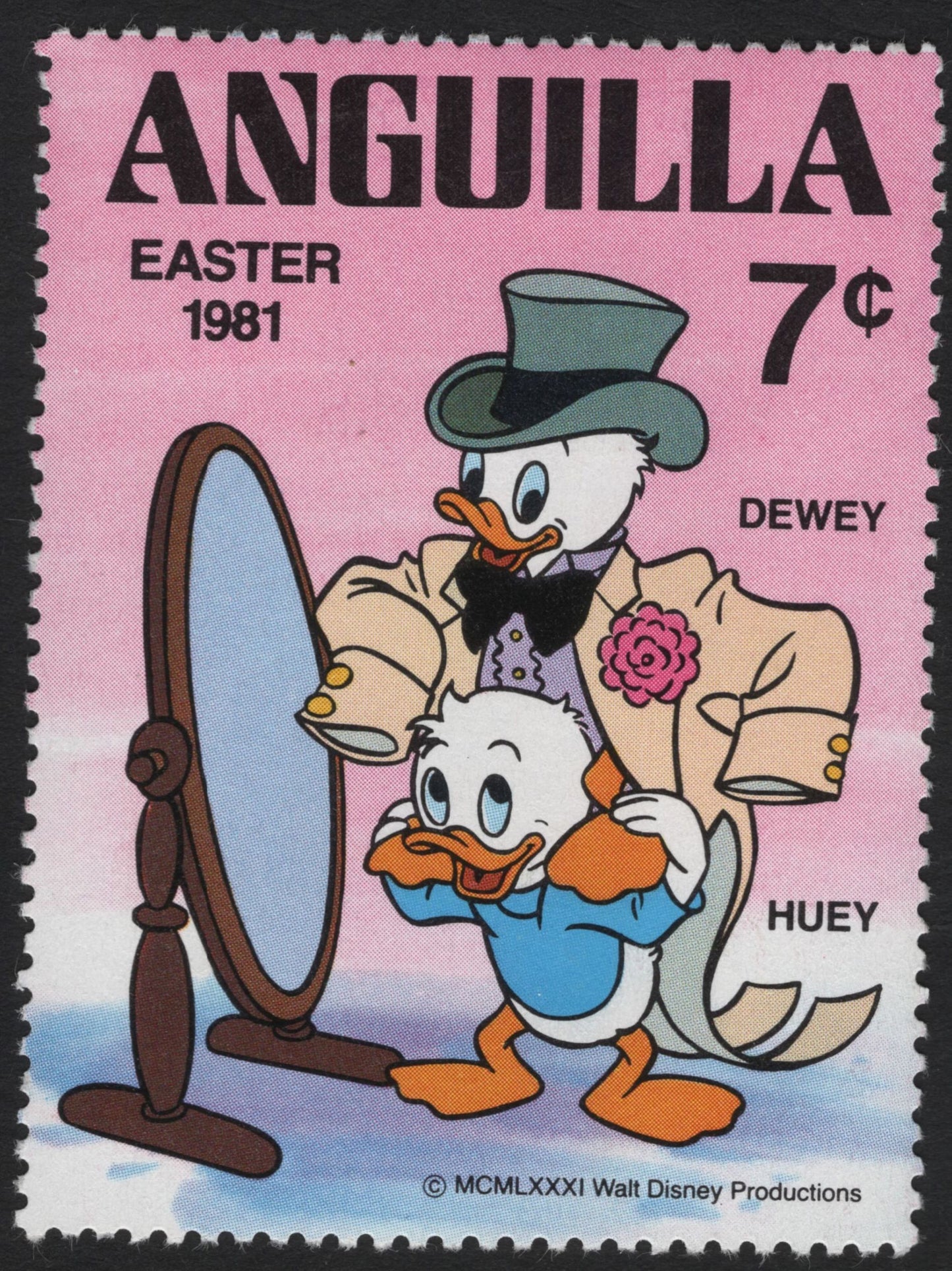 SCG5828 - Anguilla 1981 Easter Disney Characters Set