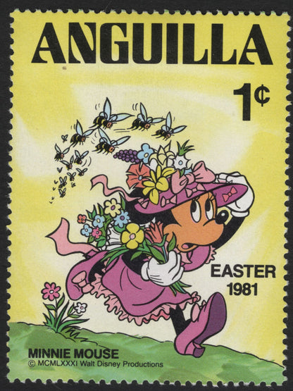 SCG5828 - Anguilla 1981 Easter Disney Characters Set