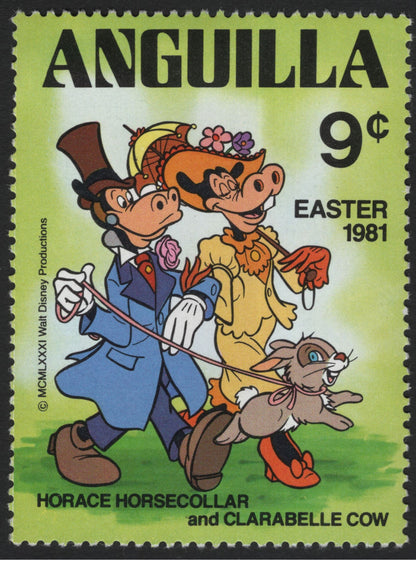 SCG5828 - Anguilla 1981 Easter Disney Characters Set
