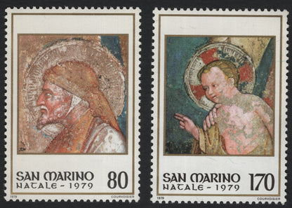 SCG5829 - San Marino 1979 Christmas Issue – Frescoes of Faith