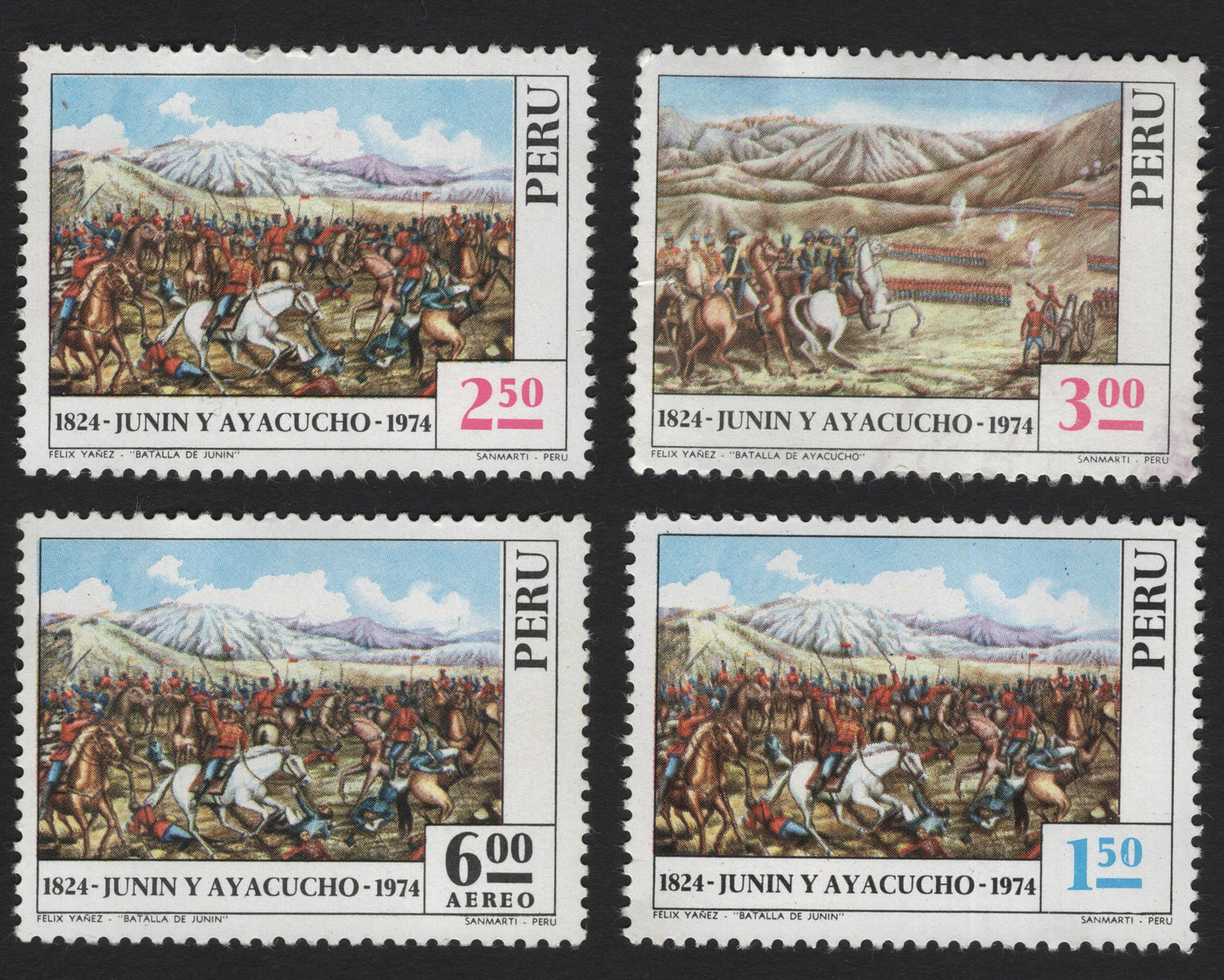SCG5831 - Peru 1974 – Battles of Junín and Ayacucho Sesquicentennial