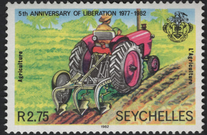 SCG5845 - Agricultural Progress through Ploughing – Rhodesia & Seychelles Commemoratives