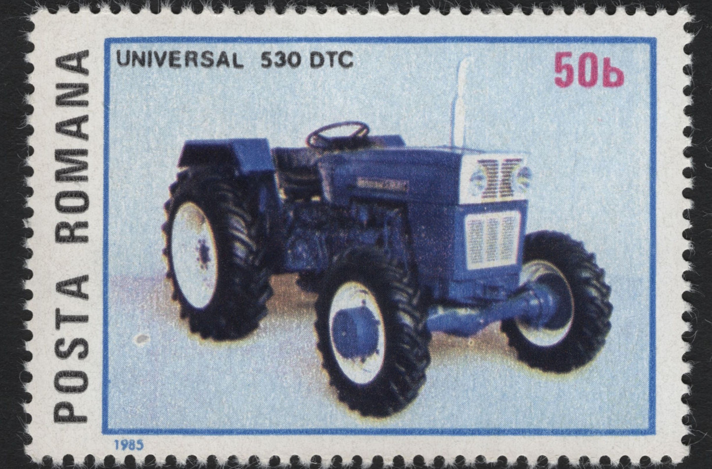 SCG5843 - Romania 1985 “Universal Tractors and Machinery” Issue