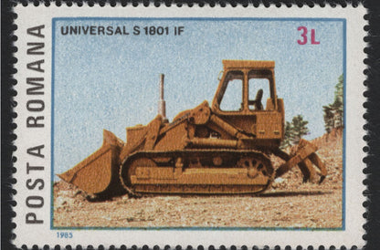 SCG5843 - Romania 1985 “Universal Tractors and Machinery” Issue