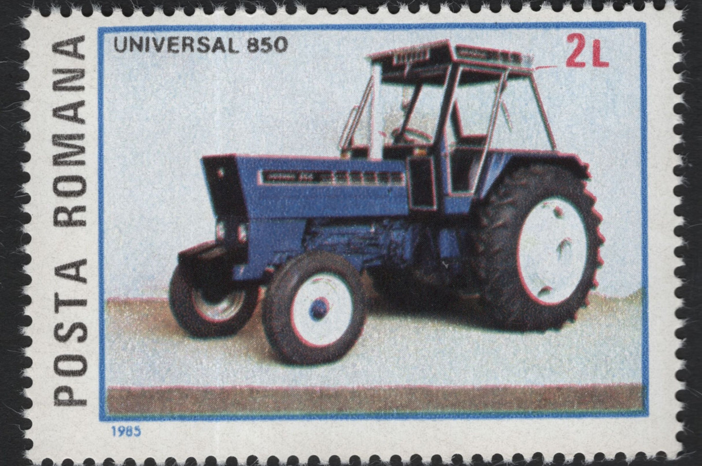 SCG5843 - Romania 1985 “Universal Tractors and Machinery” Issue