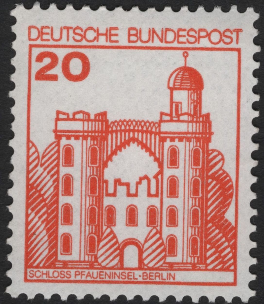 SCG5836 - German Castles Definitive Series – Deutsche Bundespost