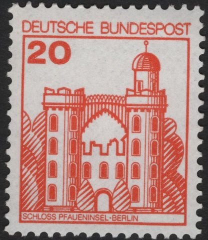 SCG5836 - German Castles Definitive Series – Deutsche Bundespost
