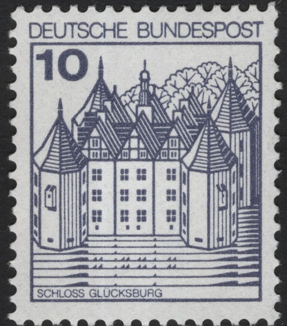 SCG5836 - German Castles Definitive Series – Deutsche Bundespost