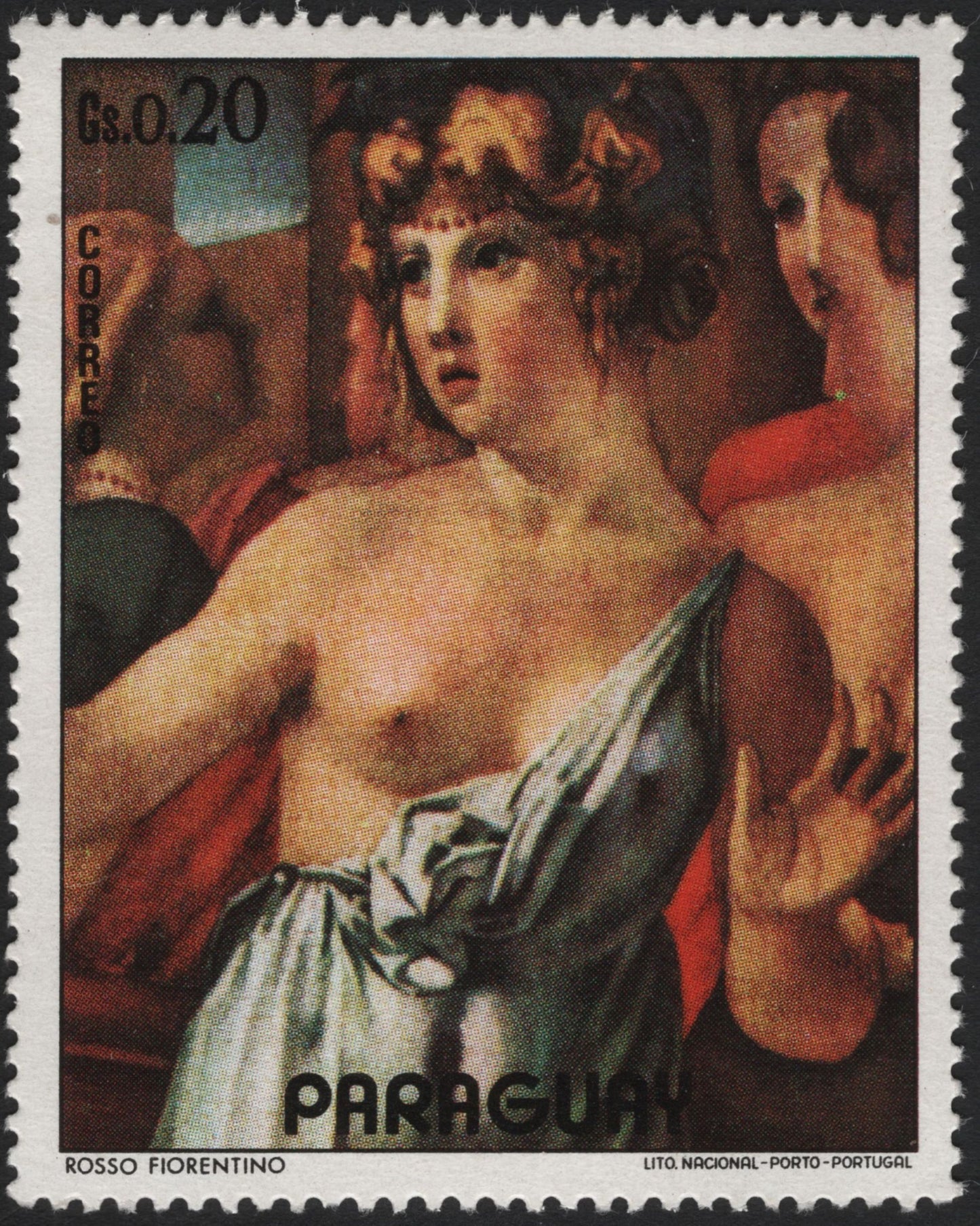 SCG5834 - Paraguay 1975 – 500th Anniversary of Michelangelo’s Birth