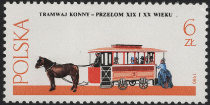 SCG5835 - Philatelic Entry: Poland 1980 – Horse-Drawn Vehicles Series