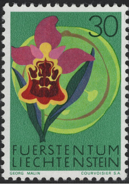 SCG5890 - Liechtenstein 1965 – Alpine Flowers Series