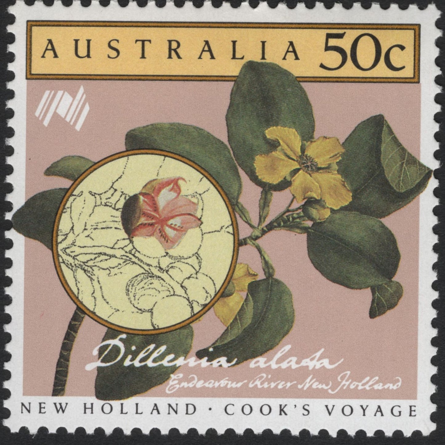 SCG5892 - Australia 1980 “Cook’s Voyage – New Holland Flora” Stamps