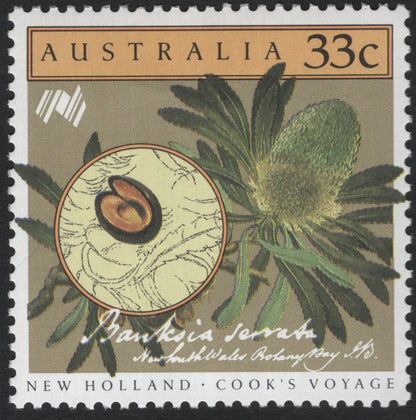 SCG5892 - Australia 1980 “Cook’s Voyage – New Holland Flora” Stamps