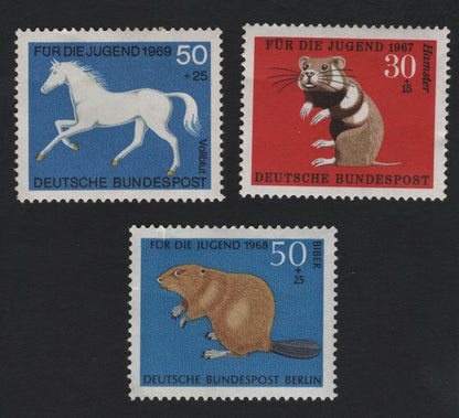 SCG5896 - Germany – Für die Jugend Animal Series (1967–1969)