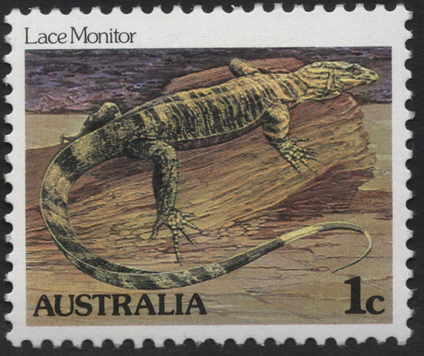 SCG5899 - Philatelic Entry – Australia 1980 “Reptiles and Amphibians” Series