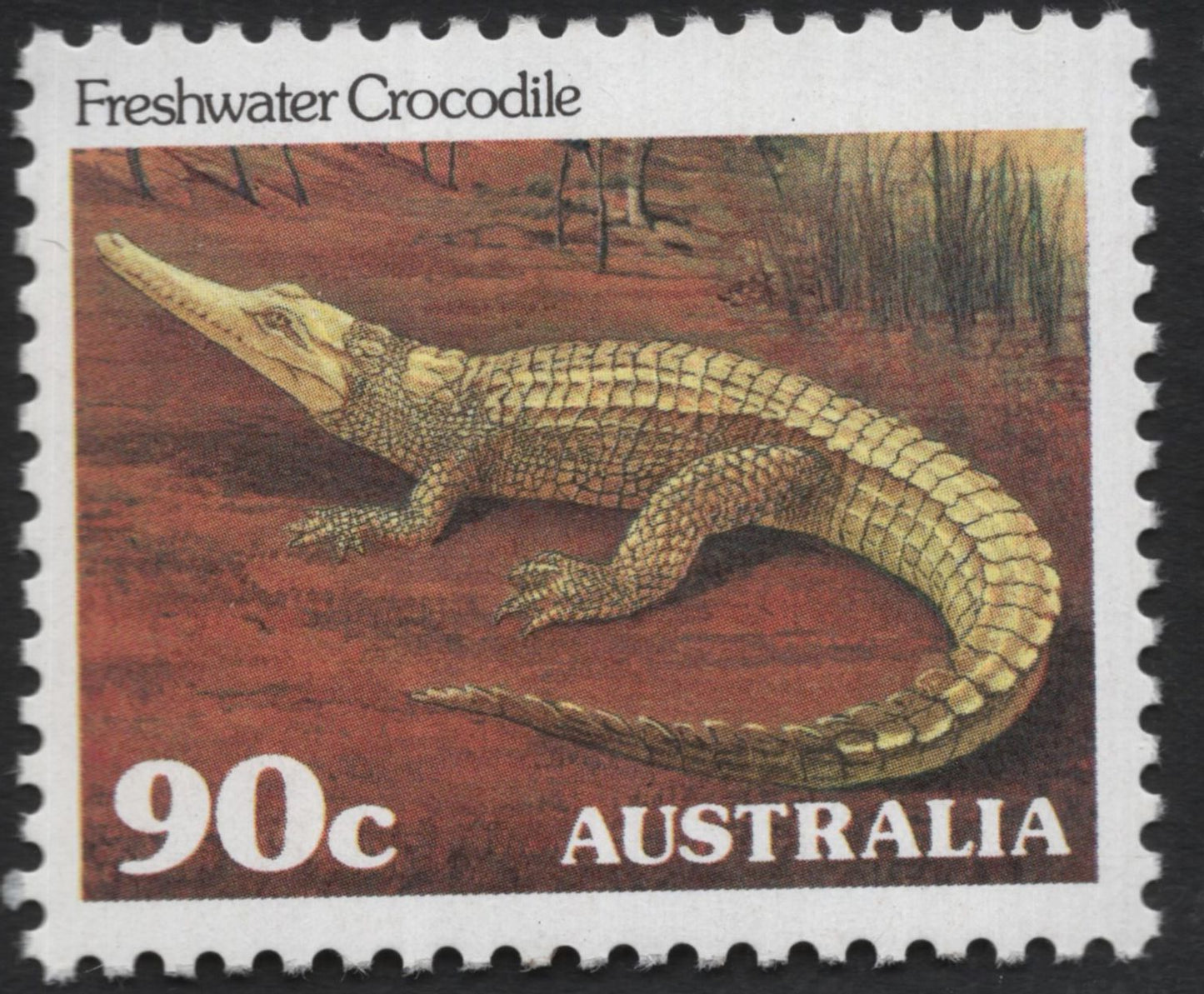SCG5899 - Philatelic Entry – Australia 1980 “Reptiles and Amphibians” Series