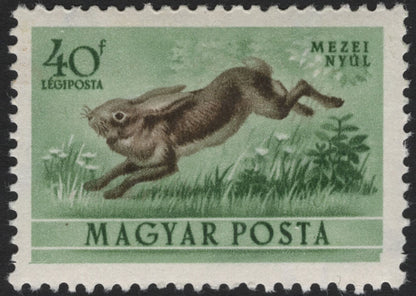 SCG5898 - Hungary 1958 Airmail “Wild Animals” Series