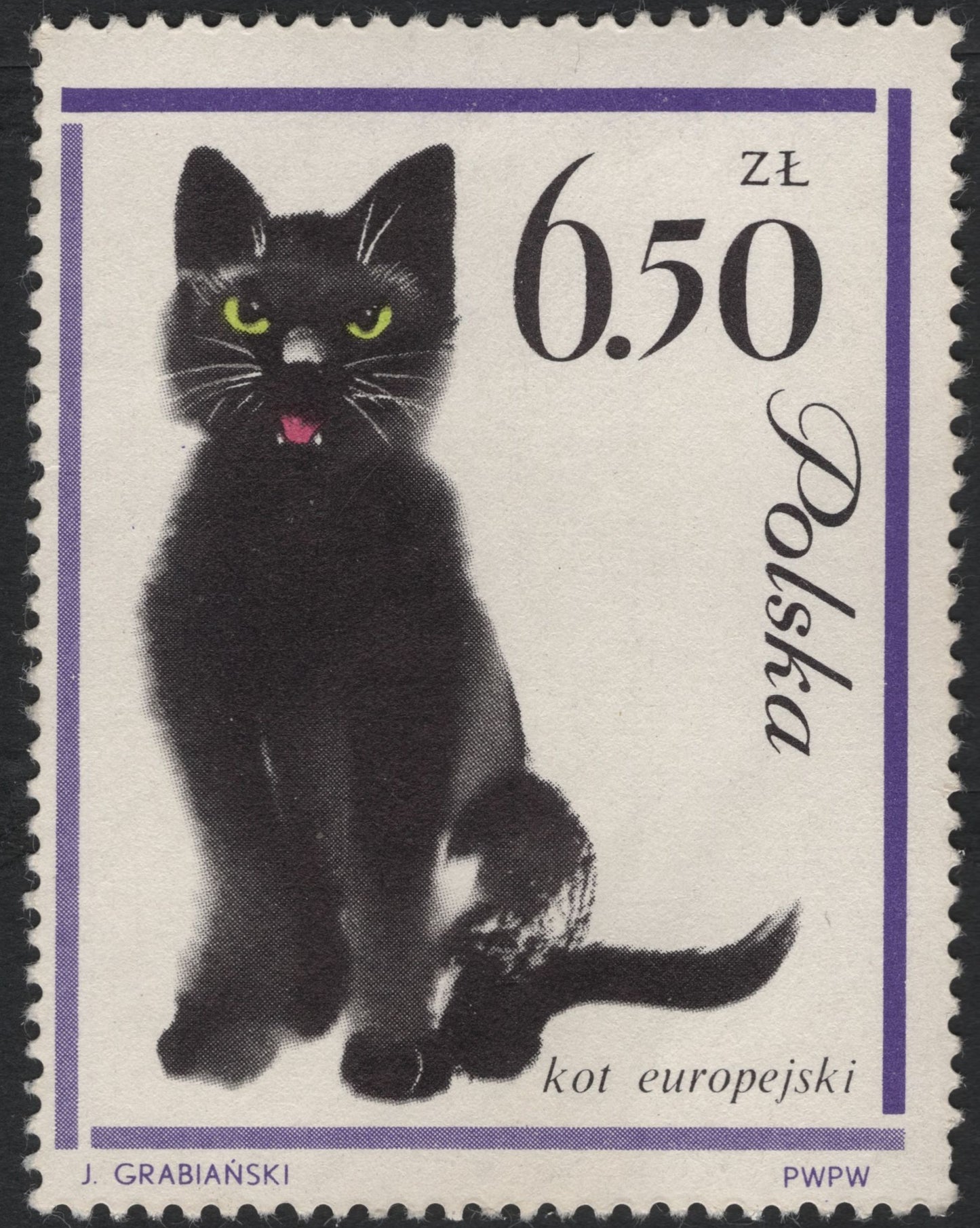SCG5902 - Poland 1971 – European Cat Series (Kot Europejski)