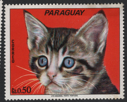 SCG5904 - Paraguay 1970s "Cat Breeds" Definitive Set