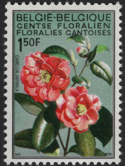 SCG5913 - Belgium 1970 – Ghent Floralies (Gentse Floralien) Floral Series
