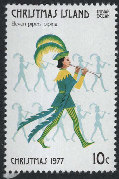 SCG5915 - Philatelic Entry – Christmas Island “Twelve Days of Christmas” Series (1977)