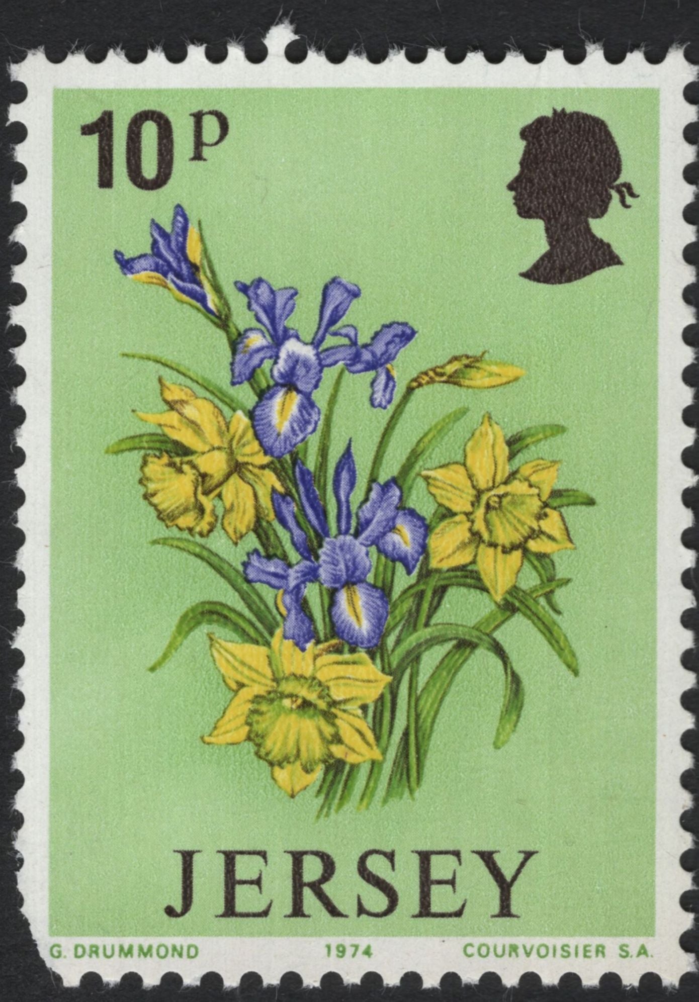 SCG5922 - Jersey 1974 “Flowers” Definitive Set