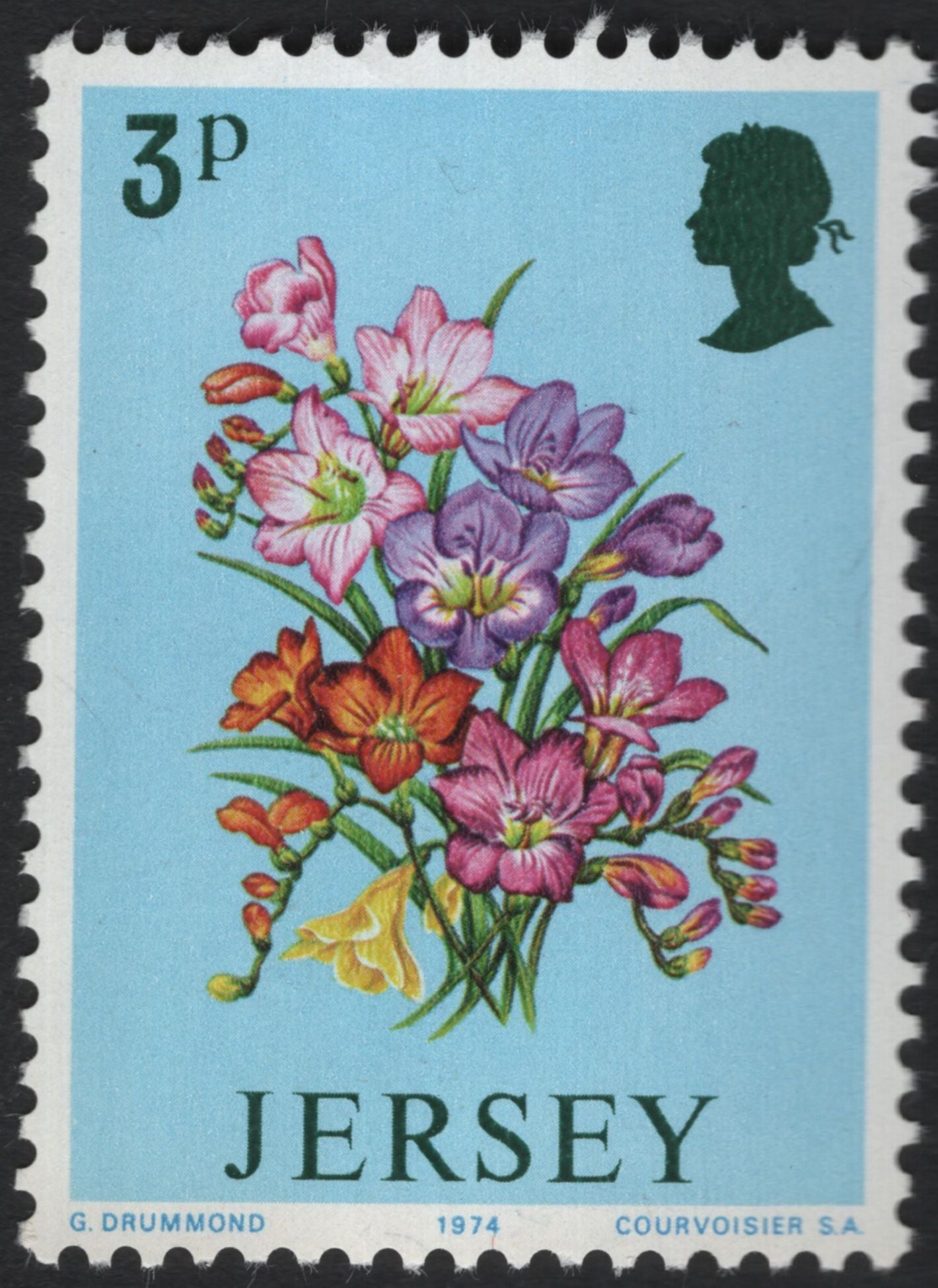 SCG5922 - Jersey 1974 “Flowers” Definitive Set