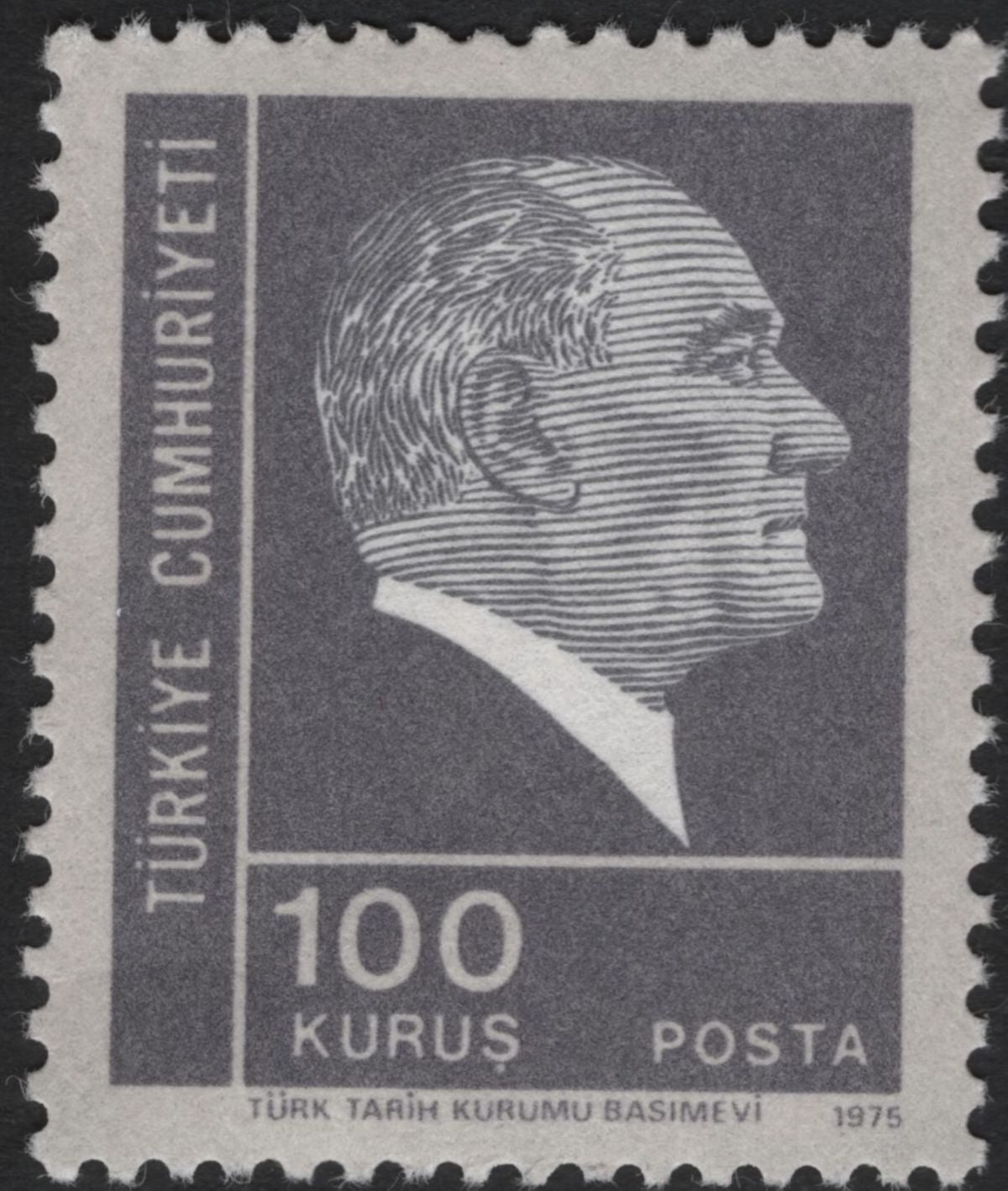 SCG5925 - Atatürk Definitive Series — Republic of Turkey (1972–1975)